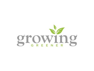 Growing Greener logo design by deddy