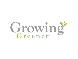 Growing Greener logo design by deddy