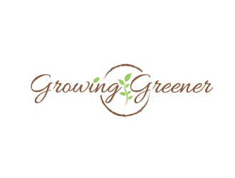 Growing Greener logo design by Boomstudioz