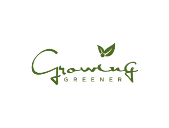 Growing Greener logo design by nurul_rizkon