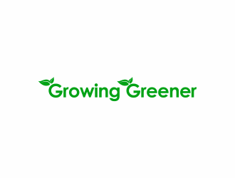 Growing Greener logo design by ammad