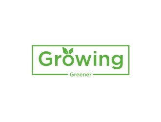 Growing Greener logo design by Franky.