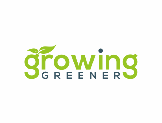 Growing Greener logo design by goblin