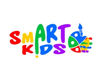 SmART Kids logo design by Coolwanz