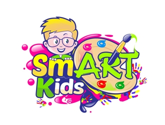 SmART Kids logo design by DreamLogoDesign