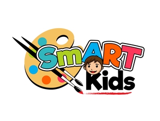 SmART Kids logo design by DreamLogoDesign