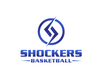 Shockers Basketball logo design by keylogo