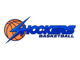 Shockers Basketball logo design by ekitessar