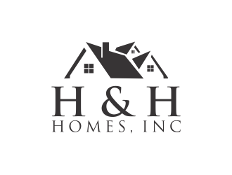 H & H Homes, Inc. logo design by KaySa