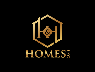 H & H Homes, Inc. logo design by shadowfax