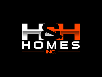 H & H Homes, Inc. logo design by pakNton