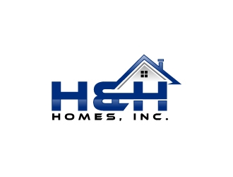 H & H Homes, Inc. logo design by uttam