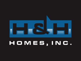 H & H Homes, Inc. logo design by savana