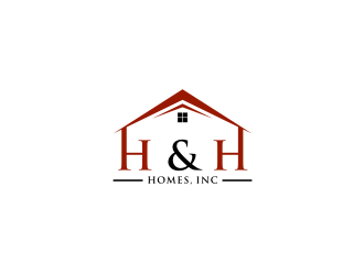 H & H Homes, Inc. logo design by .::ngamaz::.