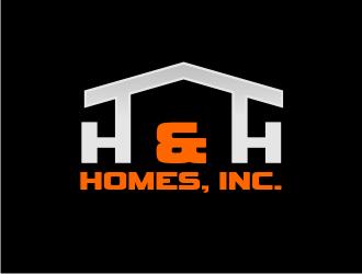 H & H Homes, Inc. logo design by rdbentar