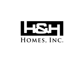 H & H Homes, Inc. logo design by oke2angconcept
