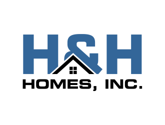 H & H Homes, Inc. logo design by cintoko