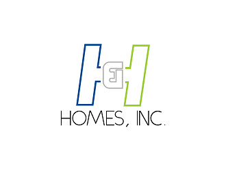 H & H Homes, Inc. logo design by Republik