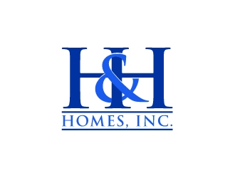 H & H Homes, Inc. logo design by zoki169