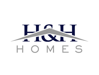 H & H Homes, Inc. logo design by akilis13