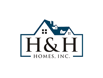 H & H Homes, Inc. logo design by checx