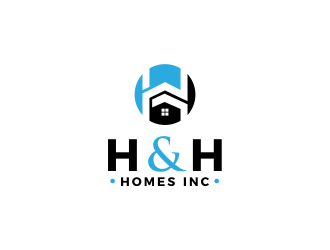 H & H Homes, Inc. logo design by SmartTaste