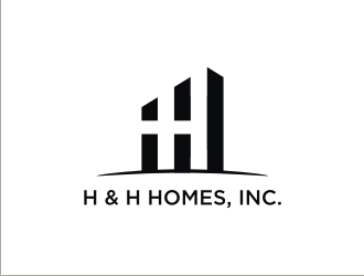 H & H Homes, Inc. logo design by logitec