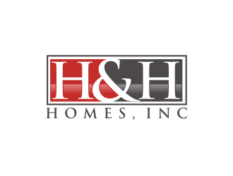 H & H Homes, Inc. logo design by BintangDesign