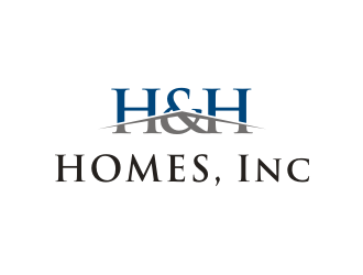 H & H Homes, Inc. logo design by RatuCempaka