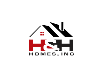 H & H Homes, Inc. logo design by RIANW