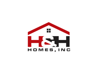 H & H Homes, Inc. logo design by RIANW