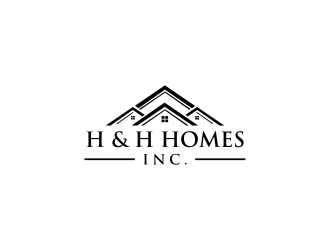 H & H Homes, Inc. logo design by kaylee