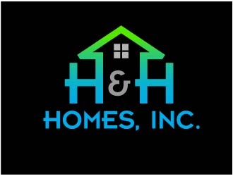 H & H Homes, Inc. logo design by STTHERESE