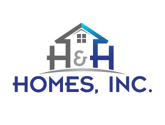 H & H Homes, Inc. logo design by STTHERESE