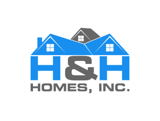 H & H Homes, Inc. logo design by rykos
