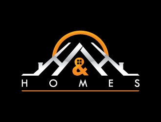 H & H Homes, Inc. logo design by Suvendu