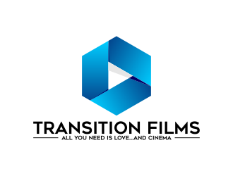 Transition Films logo design by ekitessar