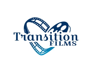 Transition Films logo design by Coolwanz
