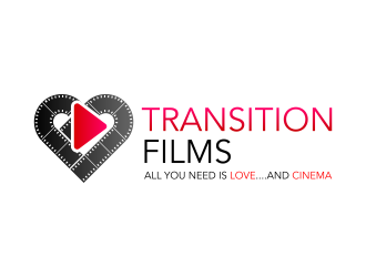 Transition Films logo design by rezadesign
