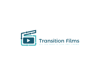 Transition Films logo design by sidiq384