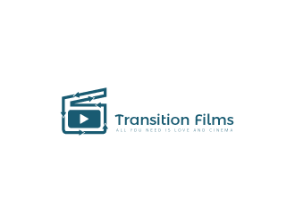 Transition Films logo design by sidiq384