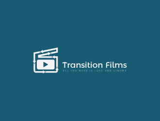 Transition Films logo design by sidiq384