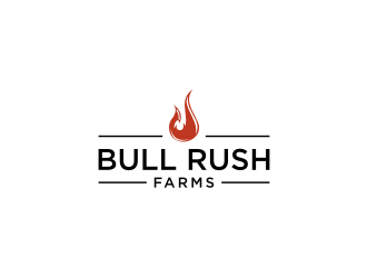 Bull Rush Farms logo design by dewipadi