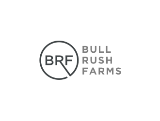 Bull Rush Farms logo design by bricton