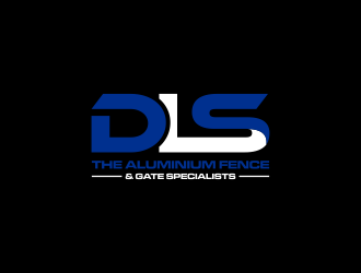 DLS [tagline: The aluminium fence & gate specialists] logo design by RIANW