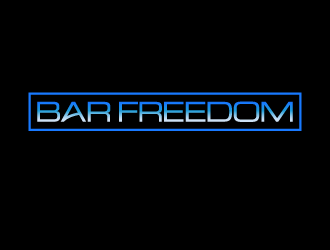 Bar Freedom  logo design by dondeekenz