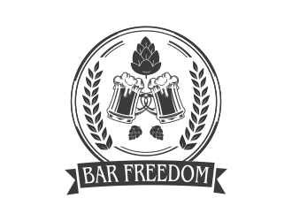 Bar Freedom  logo design by BlessedArt