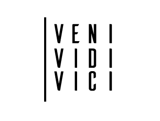 Veni Vidi Vici logo design by JoeShepherd