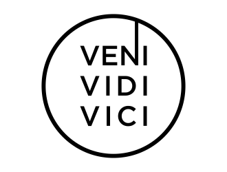 Veni Vidi Vici logo design by BlessedArt