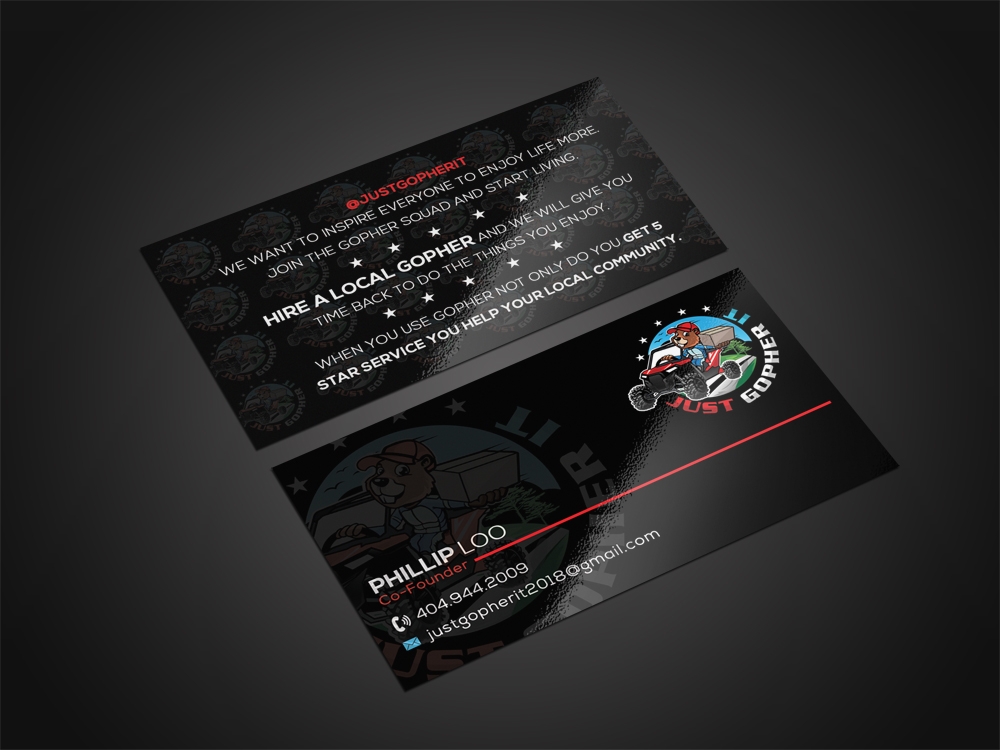 Just Gopher It / Gopher it All / Gopher logo design by aamir